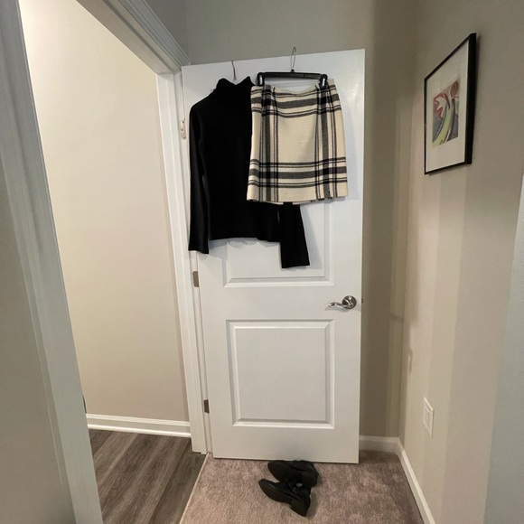 Talbots fun checkered wool skirt - Picture 8 of 12